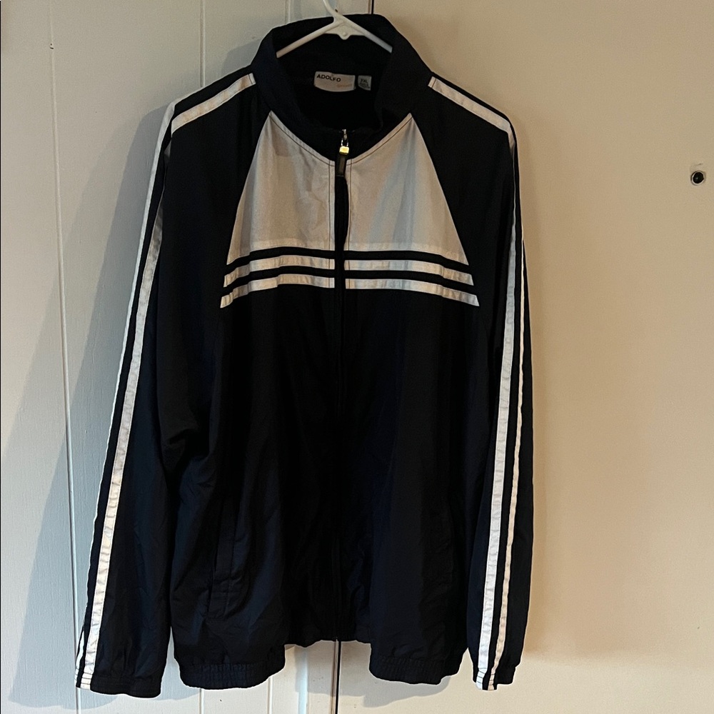 Adolfo Sport Black Jacket